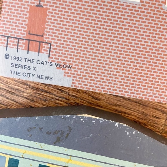 The Cat’s Meow | Vintage 1992 Series X Lot of 4 Miniature Houses Cottage Core - Picture 8 of 12